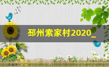 邳州索家村2020_邳州索家三期动迁