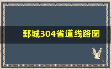 鄄城304省道线路图_327国道最新规划