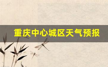 重庆中心城区天气预报_重庆主城今天天气预报