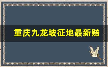 重庆九龙坡征地最新赔偿标准_23年土地征收价格表