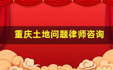 重庆土地问题律师咨询_一,律师事务所及律师