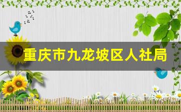 重庆市九龙坡区人社局电话_九龙坡区人社局局长