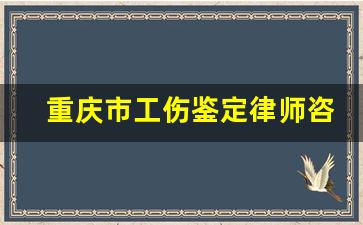 重庆市工伤鉴定律师咨询