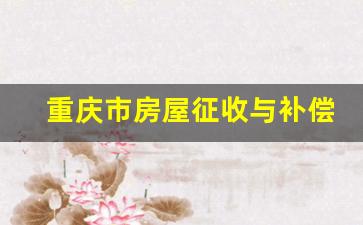 重庆市房屋征收与补偿条例_拆迁补偿标准明细2023