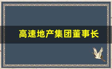 高速地产集团董事长