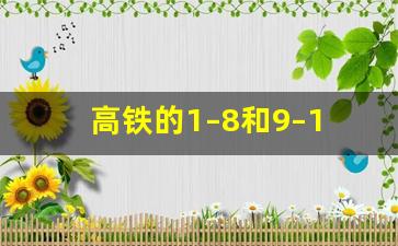 高铁的1–8和9–16_高铁怎么看几号车厢图片